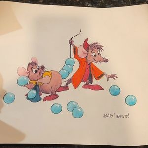 Disney Cinderella Production Sketch